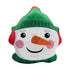 Stuffed Christmas Snowman Printed Pillow - Uncommongifts.in